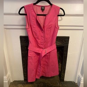 Worth size 2 bright pink dress.